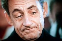 Nicolas Sarkozy reste favori avec 38 % des sympathisants UMP qui veulent voter pour lui à la primaire UMP. ©LIONEL BONAVENTURE / AFP