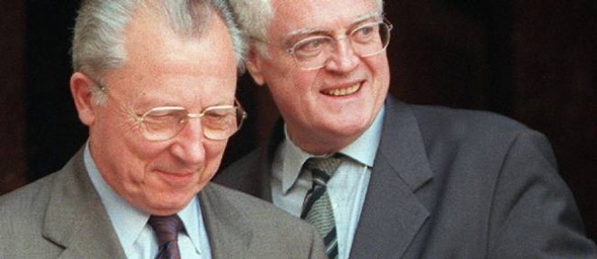 Delors et Jospin en 1997.