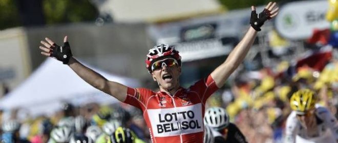 Vainqueur Tour De France 14 Juillet 2022 Tour de France : Tony Gallopin, un jour en jaune, quatre jours en or