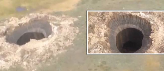 Un cratere geant apparait mysterieusement en Siberie