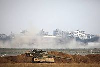 Plus de 1 000 Palestiniens ont trouvé la mort depuis le début de l'offensive d'Israël contre Gaza. ©David Buimovitch / AFP