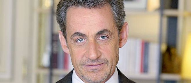 Nicolas Sarkozy dans ses bureaux de la rue Miromesnil, a Paris, le 19 mai.