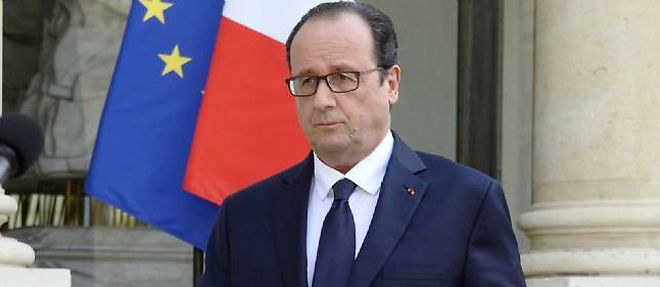 Le president Francois Hollande passe ses vacances du mois d'aout 2014 a la Lanterne.