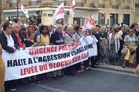 Paris : des milliers de manifestants pro-palestiniens d&eacute;filent dans le calme