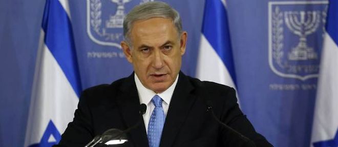Le Premier ministre israelien Benyamin Netanyahou a donne une conference de presse samedi 2 aout.