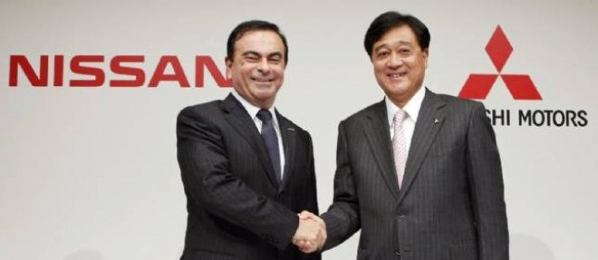 Nissan et Mitsubishi Motors vont mettre leurs efforts en commun pour produire une voiture electrique a bas cout.