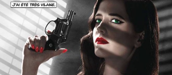 L'affiche de "Sin city 2 j'ai tue pour elle" avec Eva Green.