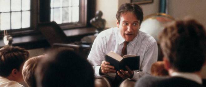 Robin Williams Le Cercle Des Poetes Disparus Robin Williams, 30 ans de scènes cultes en 9 films - Le Point