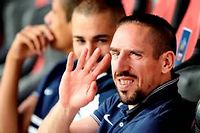 Franck Ribery quitte les Bleus. (C)FRANCK FIFE / AFP