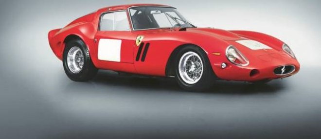Cette Ferrari 250 GTO ayant appartenu au pilote francais Jo Schlesser vient d'etre adjugee 38 millions de dollars en Californie.