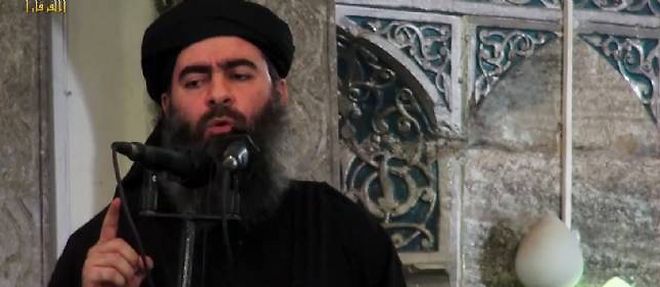 Abou Bakr al-Baghdadi, chef de l'Etat islamique.