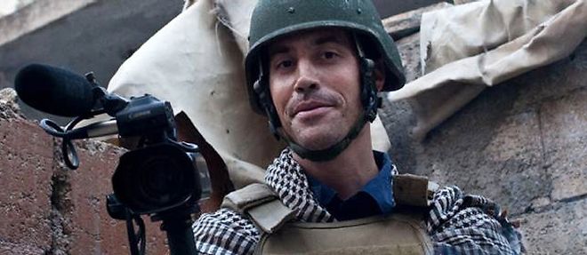 James Foley, en Syrie, le 5 novembre 2012.