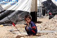 Le camp de réfugiés de Bahirka, à Erbil en Irak. ©Ensar Ozdemir / Anadolu Agency