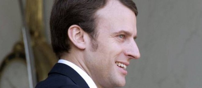 Emmanuel Macron, qui vient d'etre nomme ministre de l'Economie, le 26 mars 2014.