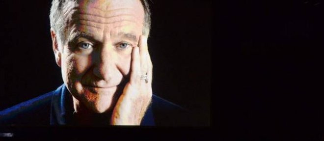 Robin Williams mis a l'honneur pendant la ceremonie des Emmy Awards, le 25 aout 2014