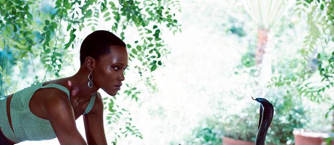 Lupita Nyong'o a ete choisie pour faire la une de l'edition de juillet du "Vogue" americain.