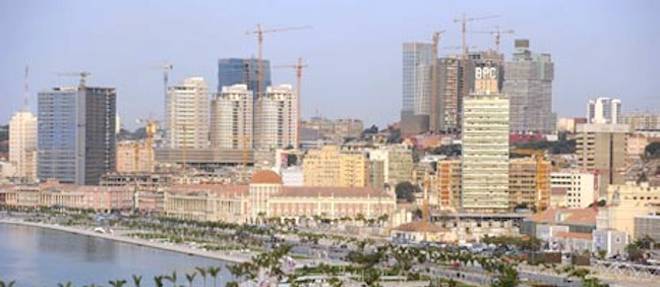 Vue generale de Luanda, capitale de l'Angola.