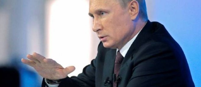 Vladimir Poutine joue l'apaisement.