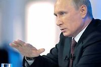 Ukraine : Poutine annonce un plan de r&egrave;glement du conflit
