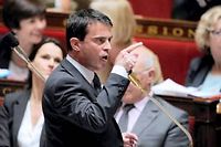 Manuel Valls tiendra son discours de politique generale le 16 septembre. (C)Dominique Faget