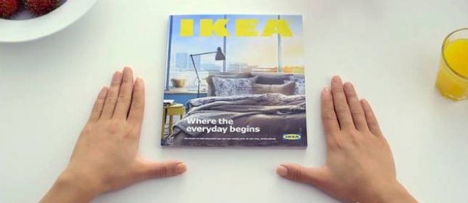 Ikea presente son catalogue 2015 et se paie Apple.
