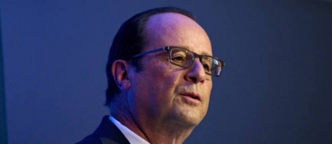 Francois Hollande au sommet de l'Otan a Newport, au Pays de Galles, le 5 septembre 2014.