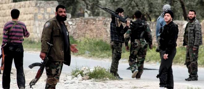 Des combattants djihadistes du Front al-Nosra en Syrie.