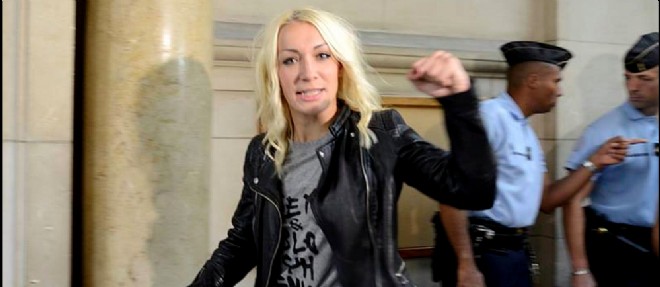 "Nous sommes tres contentes, tres satisfaites, mais qu'attendiez-vous d'autre, que nous perdions ?" a lance a la presse Inna Shevchenko, chef de file des Femen en France.