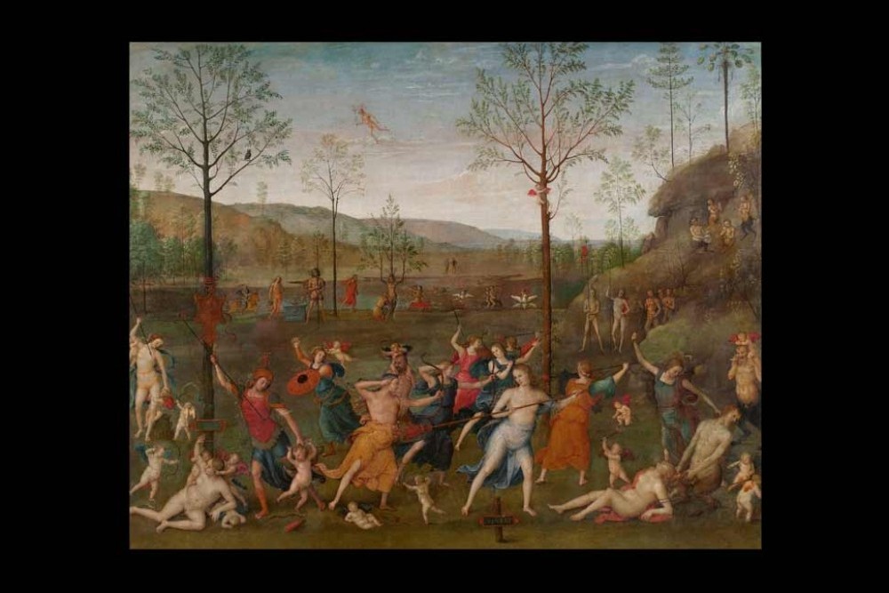 "Le combat de l'amour et de la chasteté" (1502-1505)