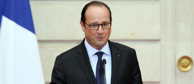 Le president francais Francois Hollande.