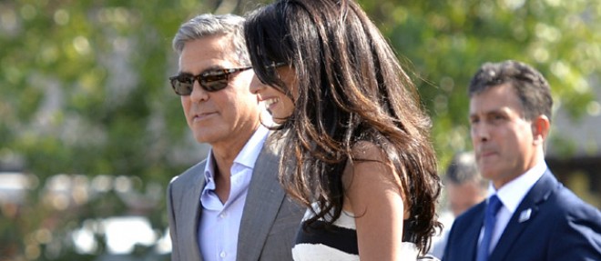 George Clooney se pr&eacute;pare aux festivit&eacute;s