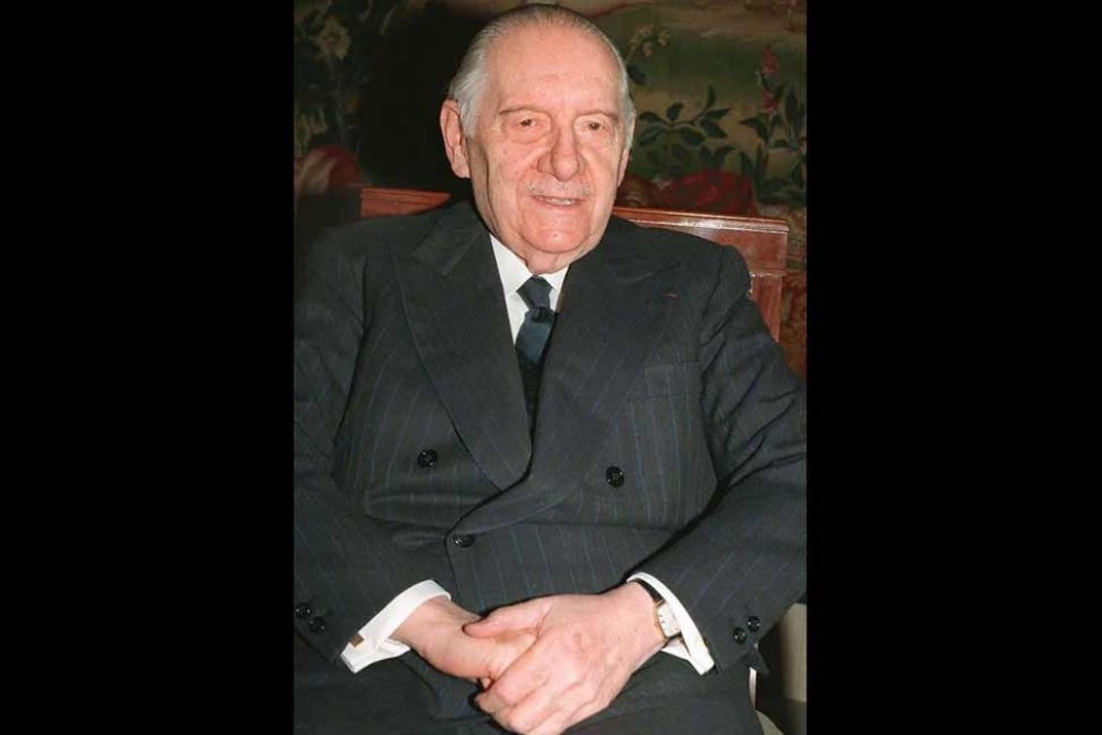 Alain Poher (1909-1996), président du Sénat de 1968 à 1992