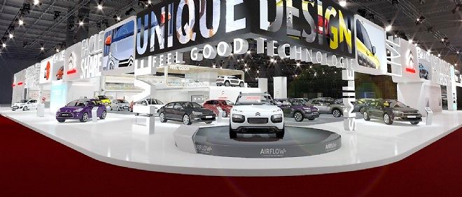 Salon Comment Sont Prepares Les Stands Du Mondial Automobile