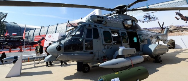 Un helicoptere militaire fabrique par Airbus (photo d'illustration).