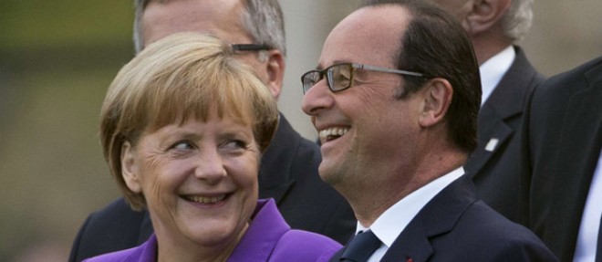 Francois Hollande et Angela Merkel, le 5 septembre 2014.