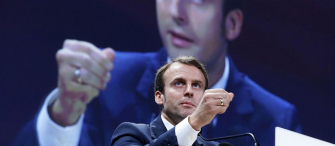 Emmanuel Macron, le 9 octobre 2014 a Lyon.