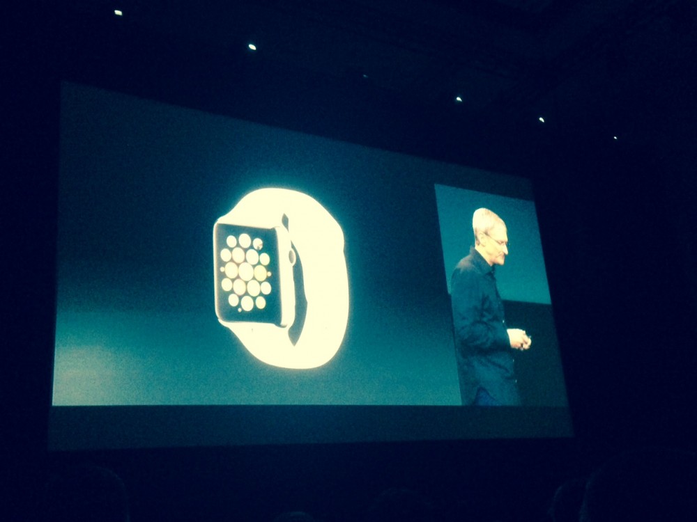 Tim Cook se félicite de la réception de l'Apple Watch ©  Guillaume Grallet