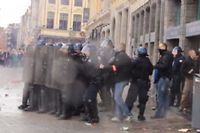 Lille : affrontements entre la police et les supporteurs d'Everton