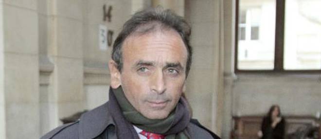 Le journaliste et polemiste Eric Zemmour le 11 janvier 2011 au palais de justice de Paris