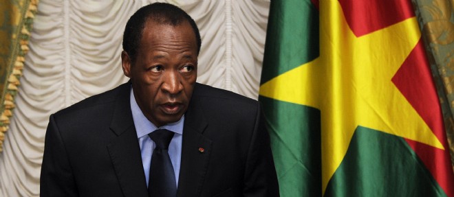 Le president burkinabe dechu Blaise Compaore le 26 juillet 2014.