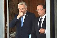 L'ancien Premier ministre Jean-Marc Ayrault promettait une reforme "juste". Elle a finalement ete decevante. (C)Bruno Levy