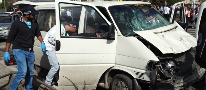 Un policier israelien a succombe a ses blessures dans l'attaque a la voiture belier.