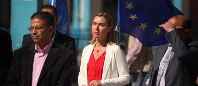 Federica Mogherini a plaide pour un Etat palestinien independant.