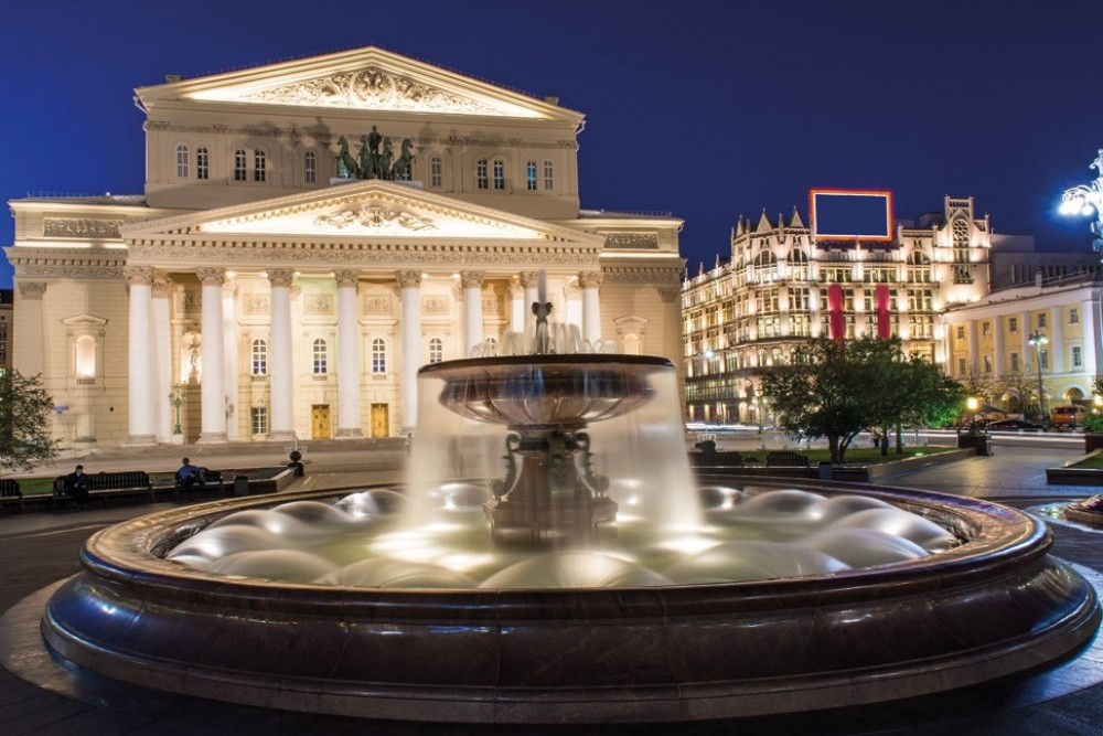 Le prestigieux théâtre Bolchoï à Moscou