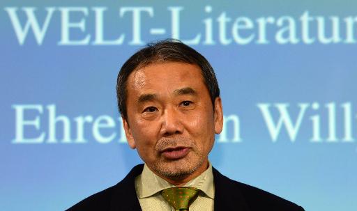 Le romancier japonais Haruki Murakami a Berlin le 7 novembre 2014