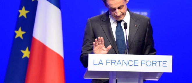Nicolas Sarkozy, le 6 mai 2012.