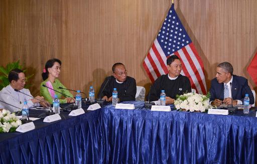 Birmanie: Obama appelle &agrave; la poursuite des r&eacute;formes d&eacute;mocratiques