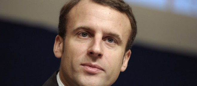Le ministre de l'Economie Emmanuel Macron, le 17 novembre 2014 a Paris.