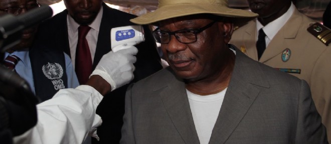 EBola: le president malien a Kouremale pour une sensibilisation le 17 novembre 2014.