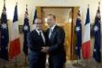 Hollande &agrave; Canberra: l'Australie et la France unies dans le souvenir et l'antiterrorisme